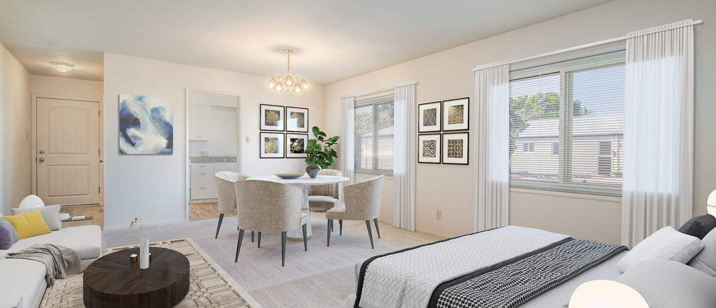 San Mateo Studio, One and Two Bedroom Apartments for Rent Essex