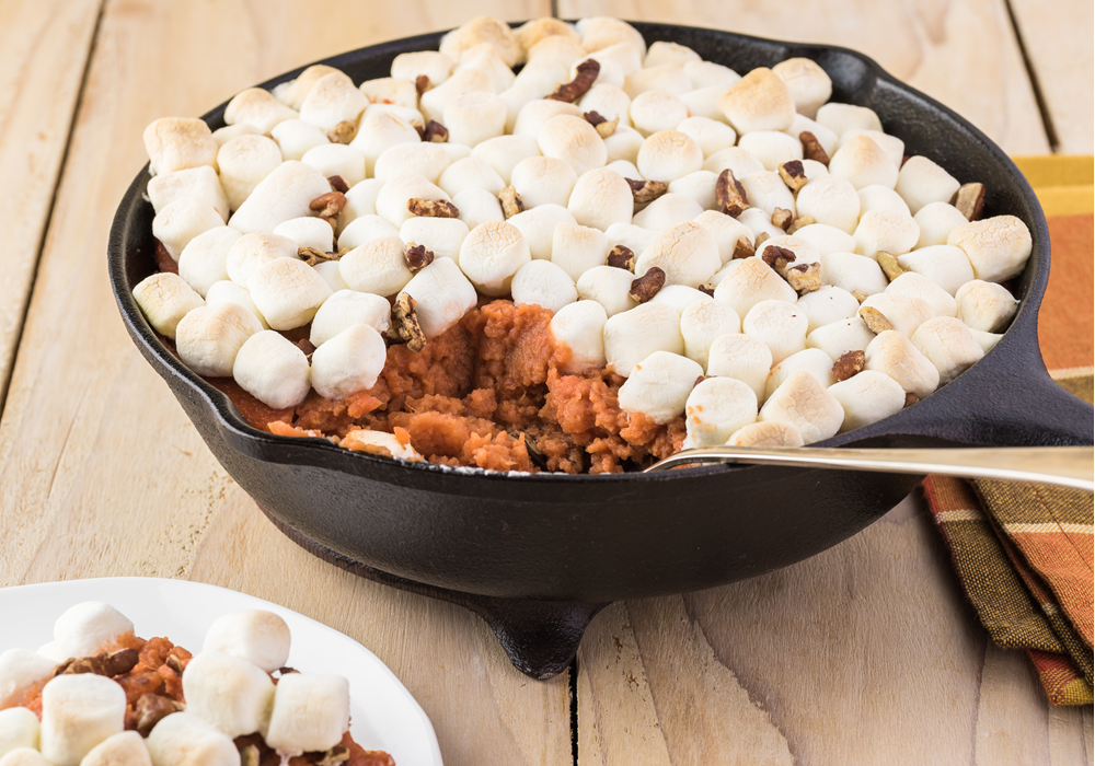 Sweet Potato Casserole with Marshmallows