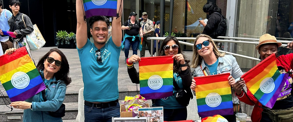 Essex Associates at Pride Event